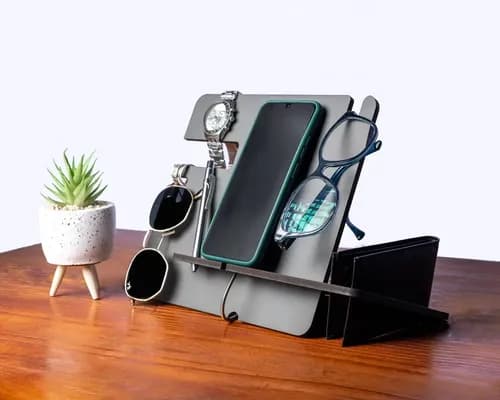 Suporte Para Celular Organizador Multiuso - miniatura 2