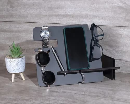 Suporte Para Celular Organizador Multiuso - miniatura 3