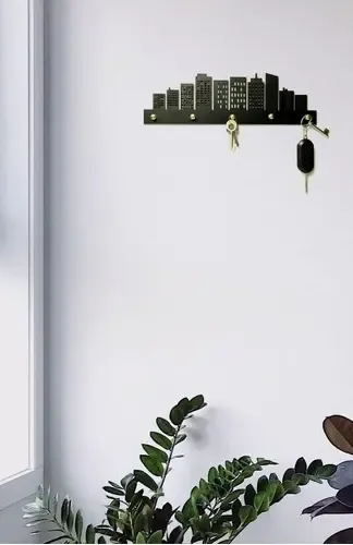 Porta Chaves De Parede Cosmopolitan - miniatura 4