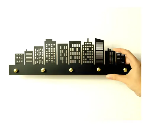 Porta Chaves De Parede Cosmopolitan - miniatura 5
