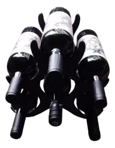 Adega Para Vinhos 6 Garrafas. Suporte Para Bancada Ou Mesa - miniatura 6