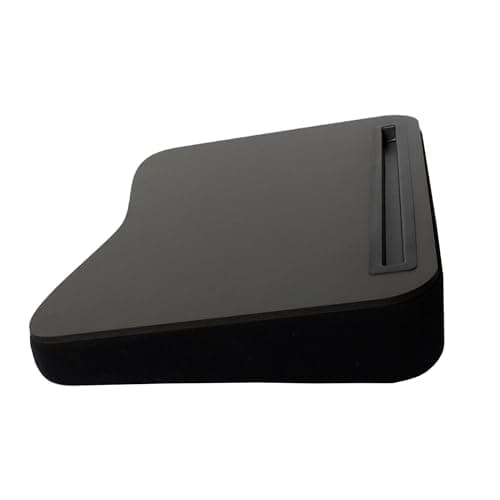 Suporte para Notebook Mesa de Colo Base em Almofada de Espuma com Slot para Celular Tablet e Objetos - miniatura 7