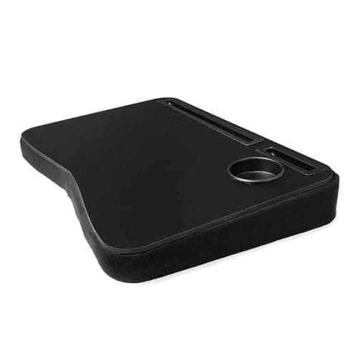 Suporte para Notebook Mesa de Colo com Porta Copos Canaletas para Celular e Tablet. Base em Espuma com Angulo de Inclinação. - miniatura 2