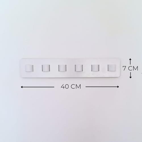 Suporte para Óculos Parede com Presilhas em Couro: Elegância e Organização em um Único Produto! - miniatura 7