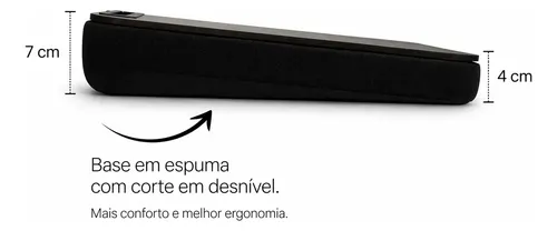 Suporte Para Notebook E Celular. Mesa De Colo Base Em Espuma - miniatura 4