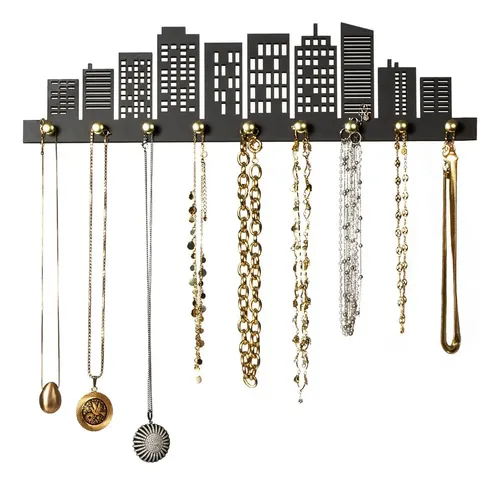 Suporte Para Colares E Pulseiras. Organizador Cosmopolitan. Suporte Para Colares E Pulseiras. Organizador Cosmopolitan. - Organizador IGLIZ
