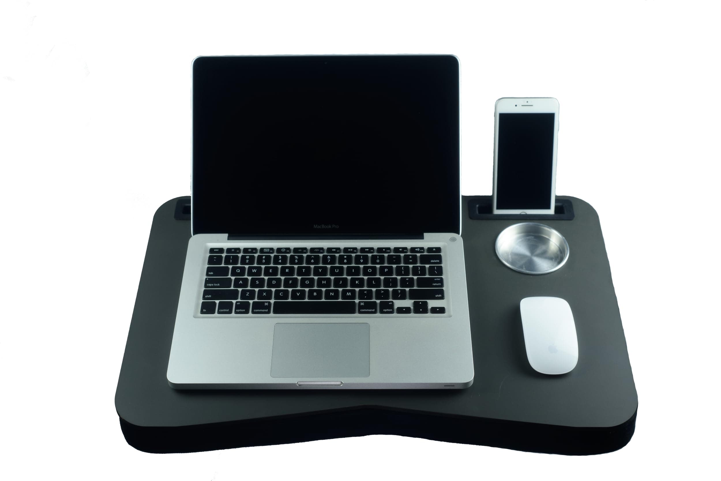Mesa De Colo Para Laptop Com Suporte Para Celular Tablet e Copo. Base Em Espuma. Mesa De Colo Para Laptop Com Suporte Para Celular Tablet e Copo. Base Em Espuma. - Mesa de Colo IGLIZ