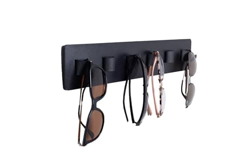 Suporte para Óculos com Presilhas em Couro: Elegância e Organização em um Único Produto! Use-o em qualquer ambiente como hall de entrada, quarto, home office. Suporte para Óculos com Presilhas em Couro: Elegância e Organização em um Único Produto! Use-o em qualquer ambiente como hall de entrada, quarto, home office. - Mesa de Colo IGLIZ