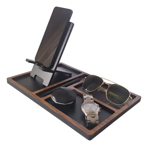 Suporte Para Celular Mesa Com Organizador. Casa Escritorio. Suporte Para Celular Mesa Com Organizador. Casa Escritorio. - Organizador IGLIZ